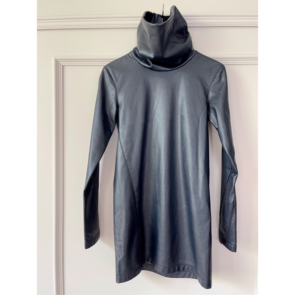NEW on POSH🔥 Celine Leather Turtleneck Dress